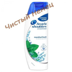 Шампунь против перхоти  "Menthol Fresh" - HEAD & SHOULDERS 400 мл