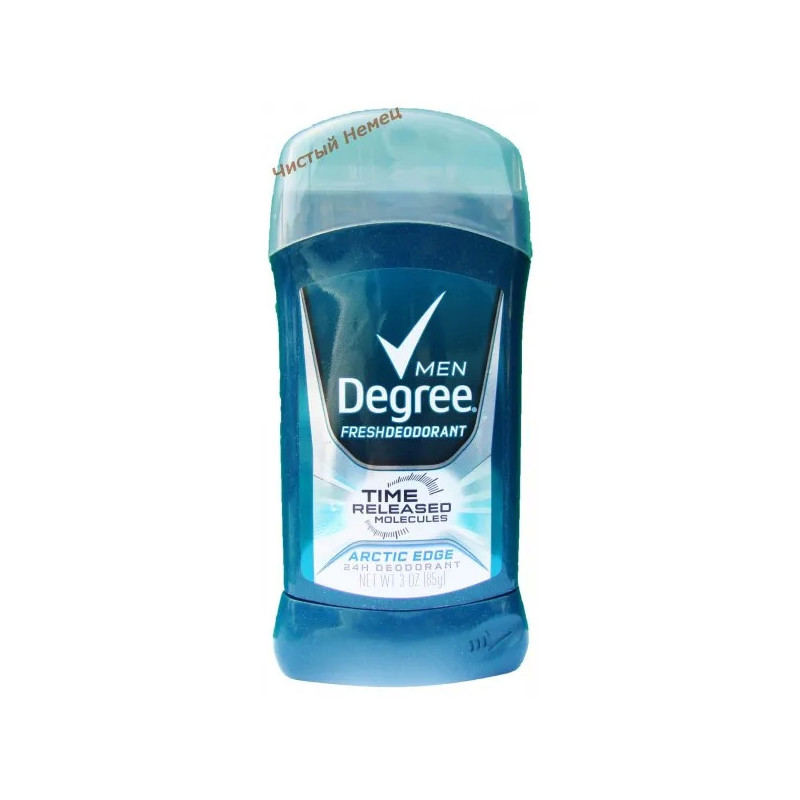 Мужской дезодорант стик Degree fresh deodorant time released molecules Arctic edge (85 g) USA