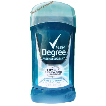 Мужской дезодорант стик Degree fresh deodorant time released molecules Arctic edge (85 g) USA