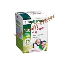 Витамины и минералы (возраст 50+)Altapharma A-Z ab 50 Depot Tabletten (100 таб.) Германия