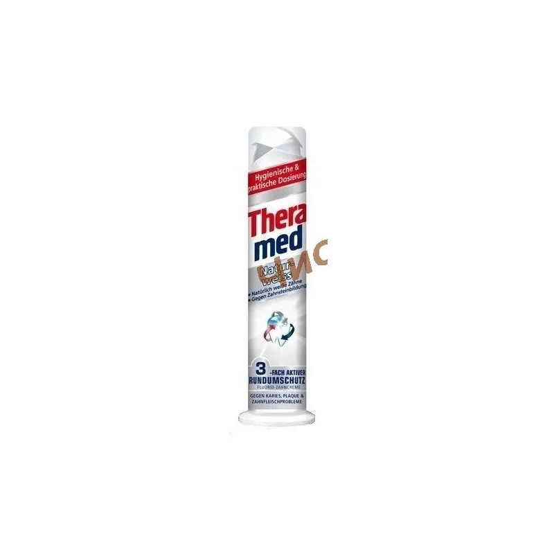 Зубная паста с дозатором Theramed Natur Weiss 100ml