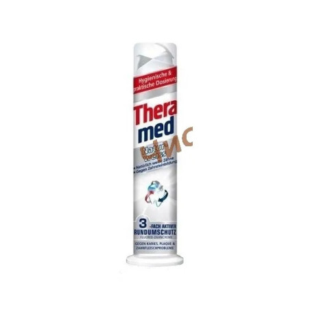 Зубная паста с дозатором Theramed Natur Weiss 100ml