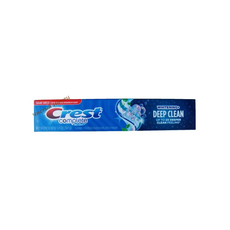 Crest зубная паста  Complete Deep Clean (164 g) USA