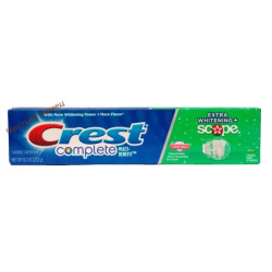 Crest зубная паста Complete Multi-Benefit Whitening +Scope ( 232 g) USA