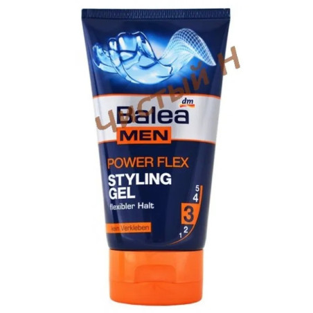 Balea Men Styling Gel Power Flex гель для укладки волос (150 мл) Германия