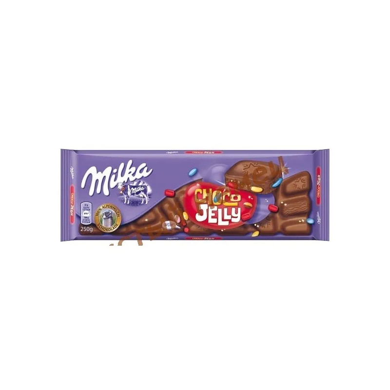 Milka Choco Jelly Шоколад молочный (Milka с желе) (250 гр) Швейцария