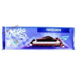 Milka Triolade,Молочный шоколад (300 гр) Швейцария