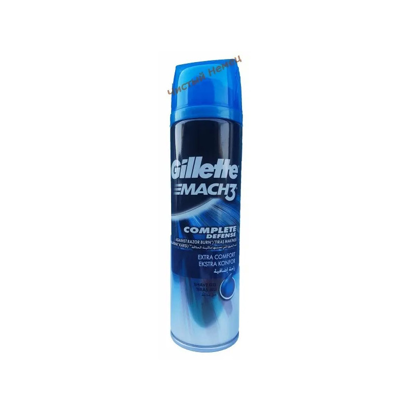 Gillette,гель для бритья ,Mach3 Extra Comfort (200 мл) Колумбия 