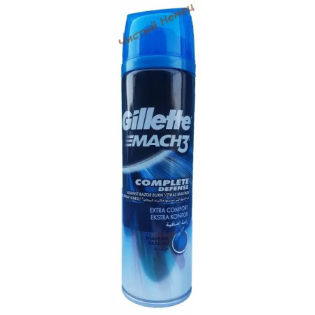 Gillette,гель для бритья ,Mach3 Extra Comfort (200 мл) Колумбия 