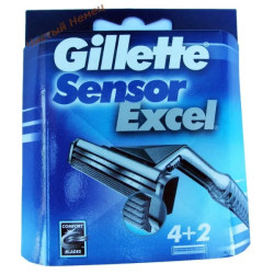 Gillette сменные кассеты для станка Sensor Excel (6 шт) USA