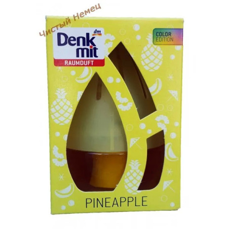 Denkmit парфюмированный осведитель воздуха жидкий Raumduft Pineapple (75 мл-6 недель) Германия