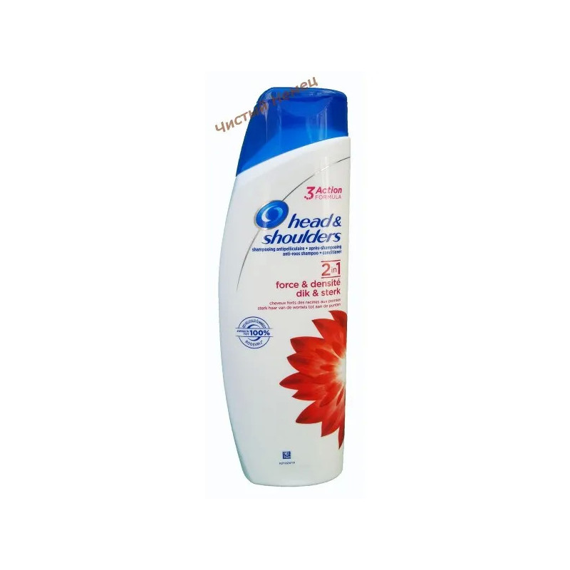 Head & Shoulders шампунь и кондиционер "Густые и крепкие" 2in1 (255 мл) Италия