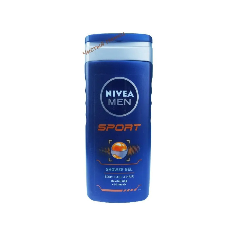 Nivea мужской гель для душа Sport (250 мл) Германия