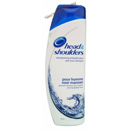 Head & Shoulders мужская шампунь против перхоти (300 мл) Бельгия