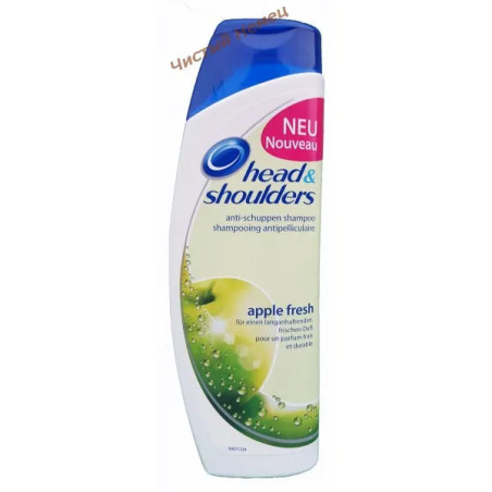 Head & Shoulders шампунь для волос против перхоти Аpple Fresh (300 мл) Бельгия