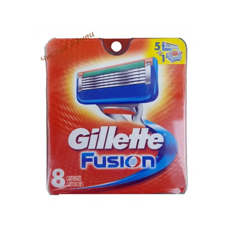 Gillette Fusion картриджи для бритья (8 шт) USA