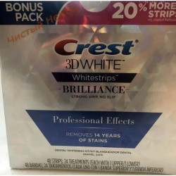 Поштучно Crest 3D White отбеливающие полоски Brilliance Professional Effects(поштучно) USA
