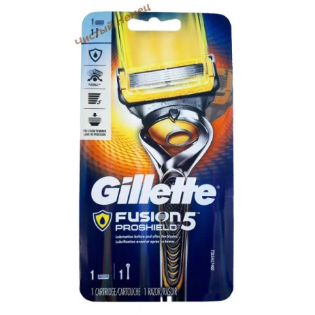 Gillette станок Fusion ProShield с 1 запаской (1 шт.) USA