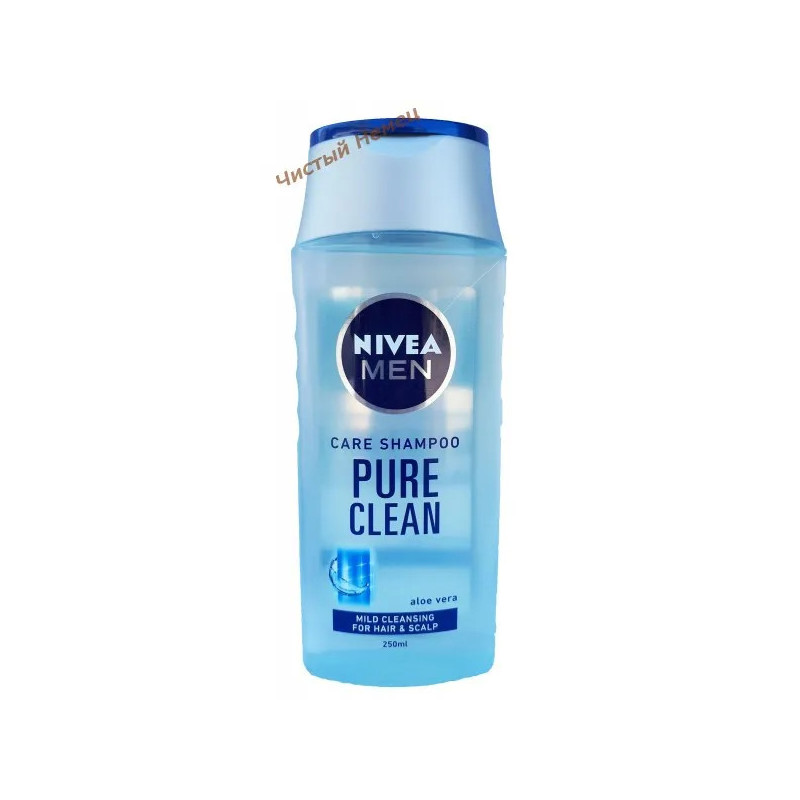 Nivea мужской шампунь Pure Clean (250 мл.)Германия