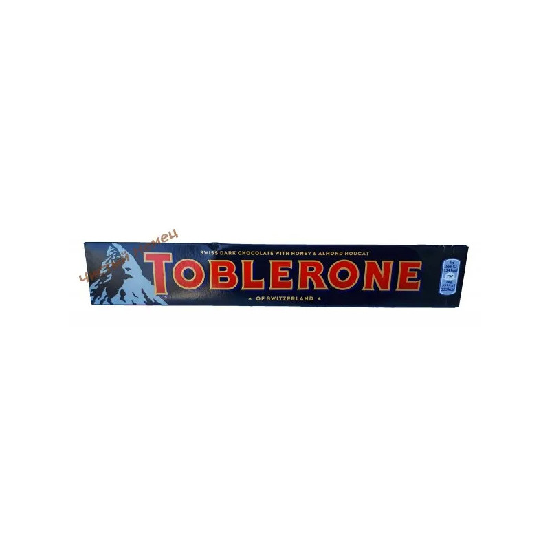 Toblerone темный шоколад (100 г) Швейцария