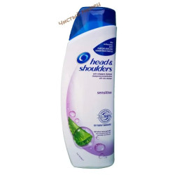 Head & Shoulders шампунь для чувствительной кожи головы Sensitive Aloe Vera (500 мл) Великобритания