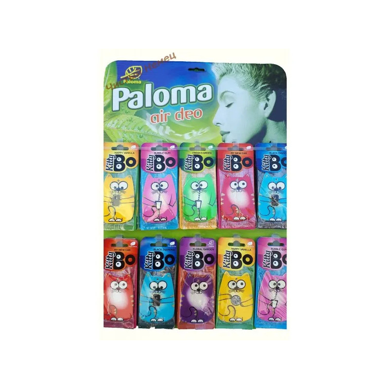 Paloma освежитель воздуха для авто Kitty (1 шт) Венгрия