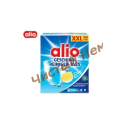 Таблетки для посудомоечных машин Alio Classic XXL 100 таблеток.Германия