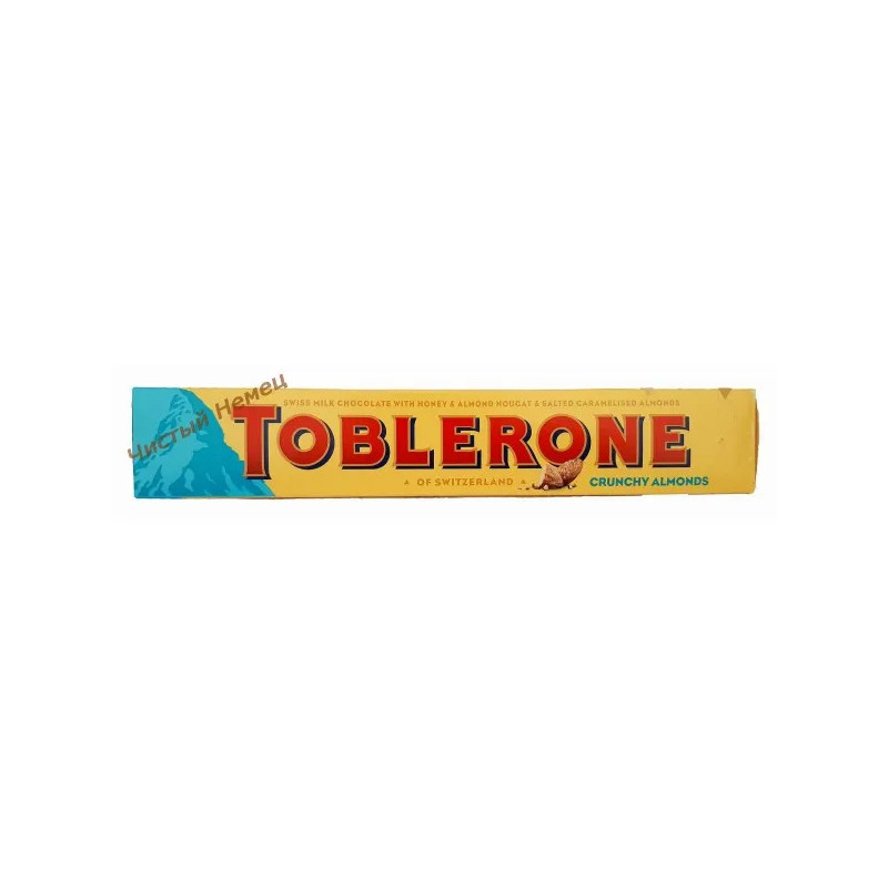 Toblerone (100 гр) Crunchy almonds 