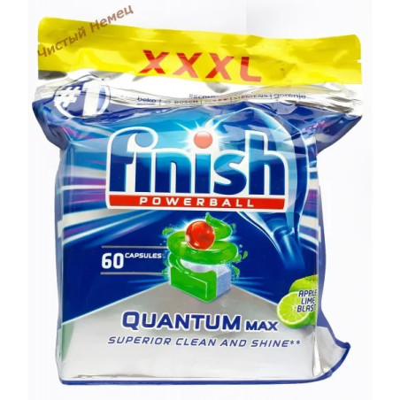 Finish (60) Quantum Apple and Lime