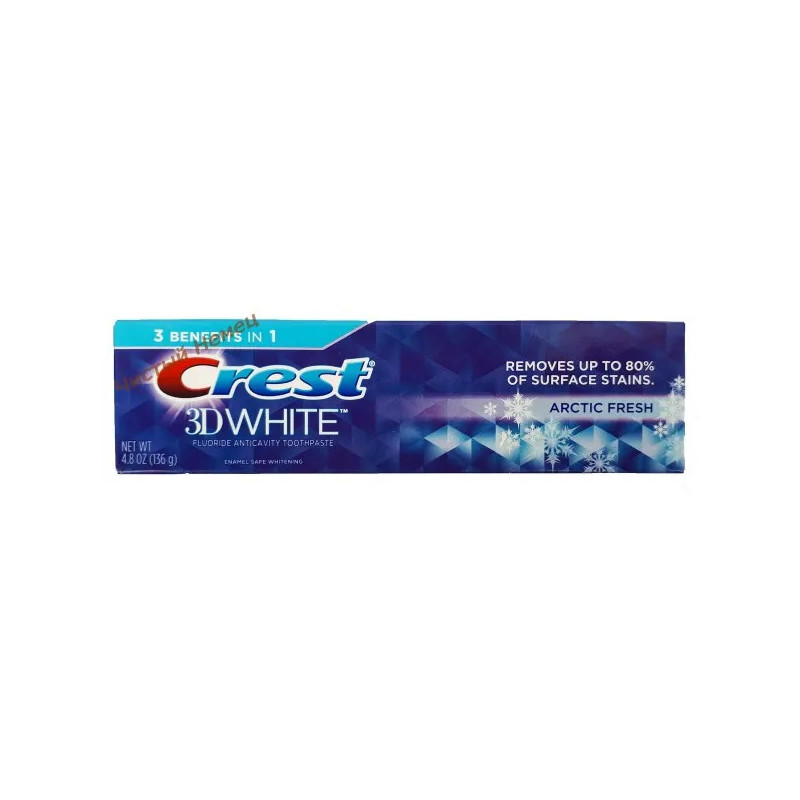 Crest 3D White Arctic Fresh  отбеливающая зубная паста (136 грамм) USA