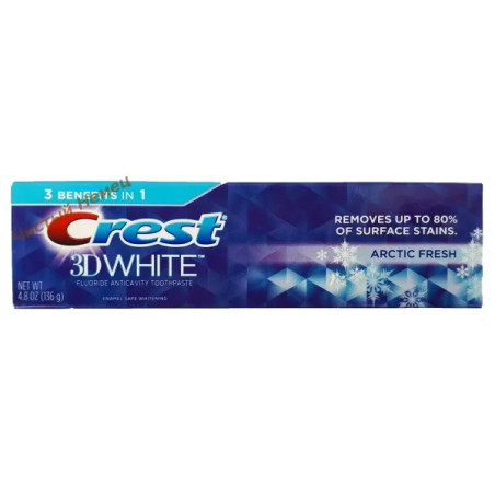 Crest 3D White Arctic Fresh  отбеливающая зубная паста (136 грамм) USA