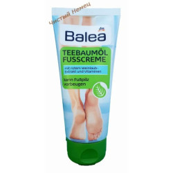 Balea крем для ног (100 мл) Teebaumöl Fußcreme 